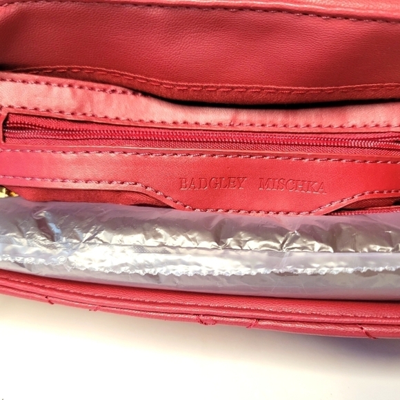 Badgley Mischka Flap Shoulder/Crossbody Bag - Picture 7 of 8